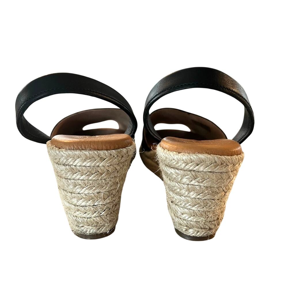 The Spanish Sandals Co Black espadrille wedges - Picture 6 of 8
